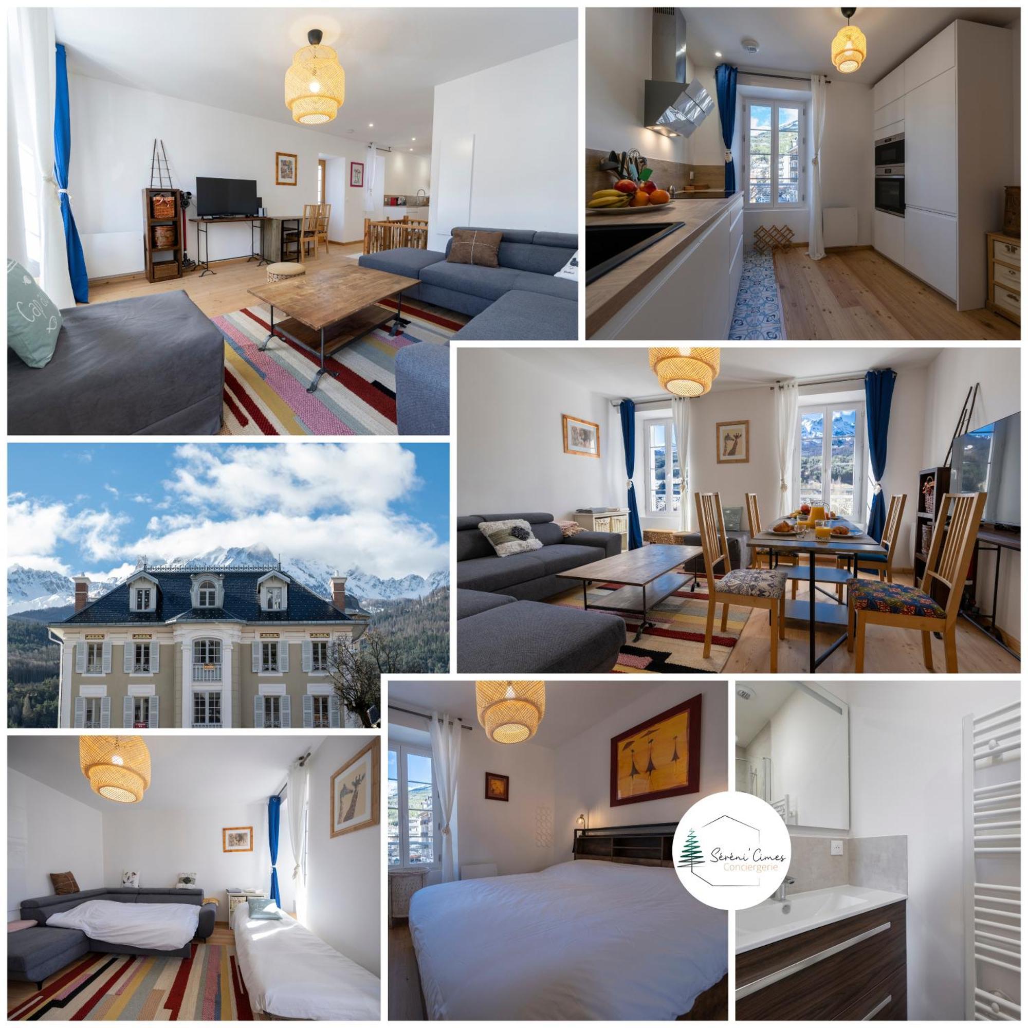 Petite Anita - Centre Ville - Parking Prive Barcelonnette Ngoại thất bức ảnh